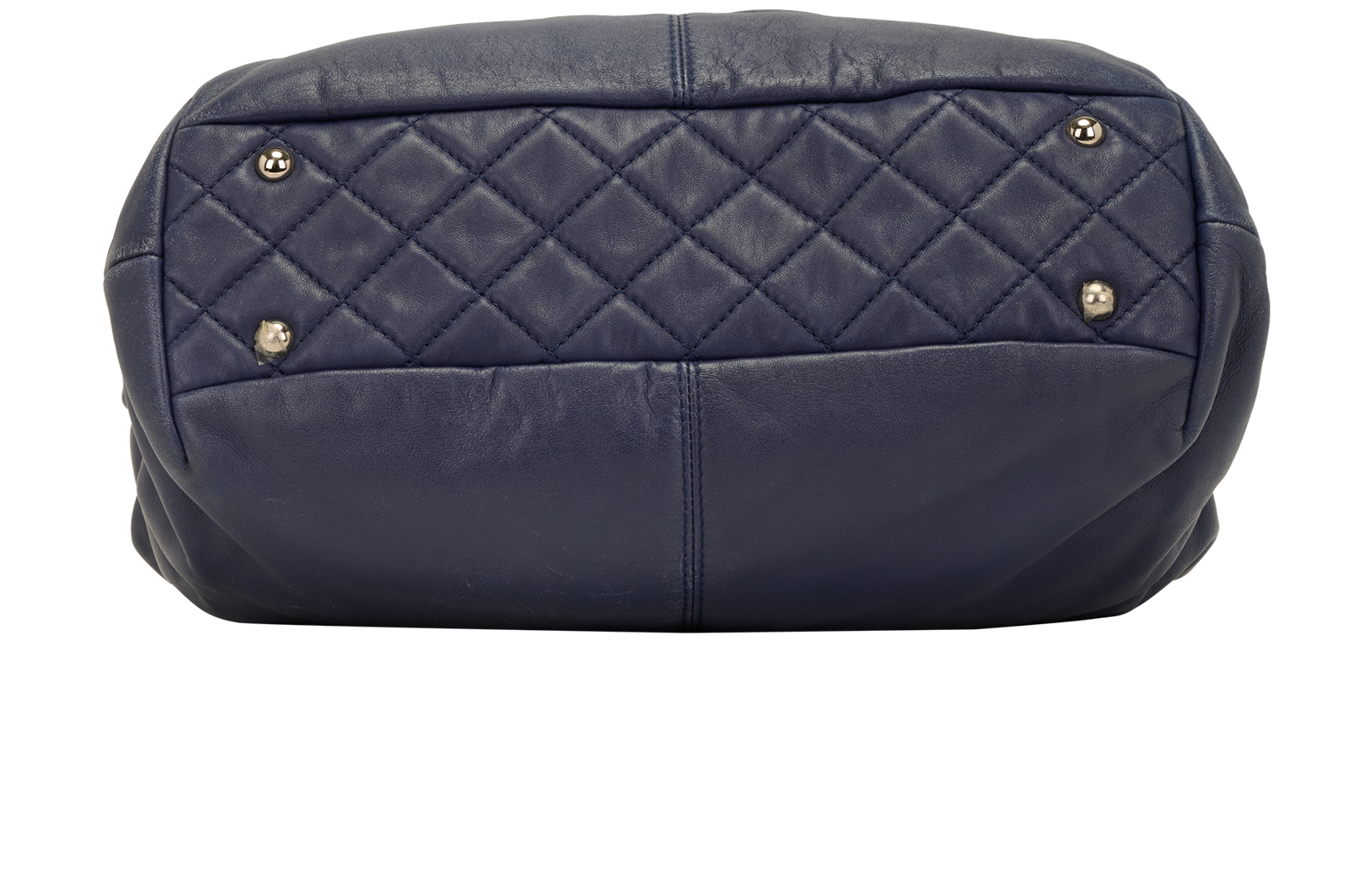 Trianon Tote, &pound;1,700, Handbags, Navy, Leather, Top view
